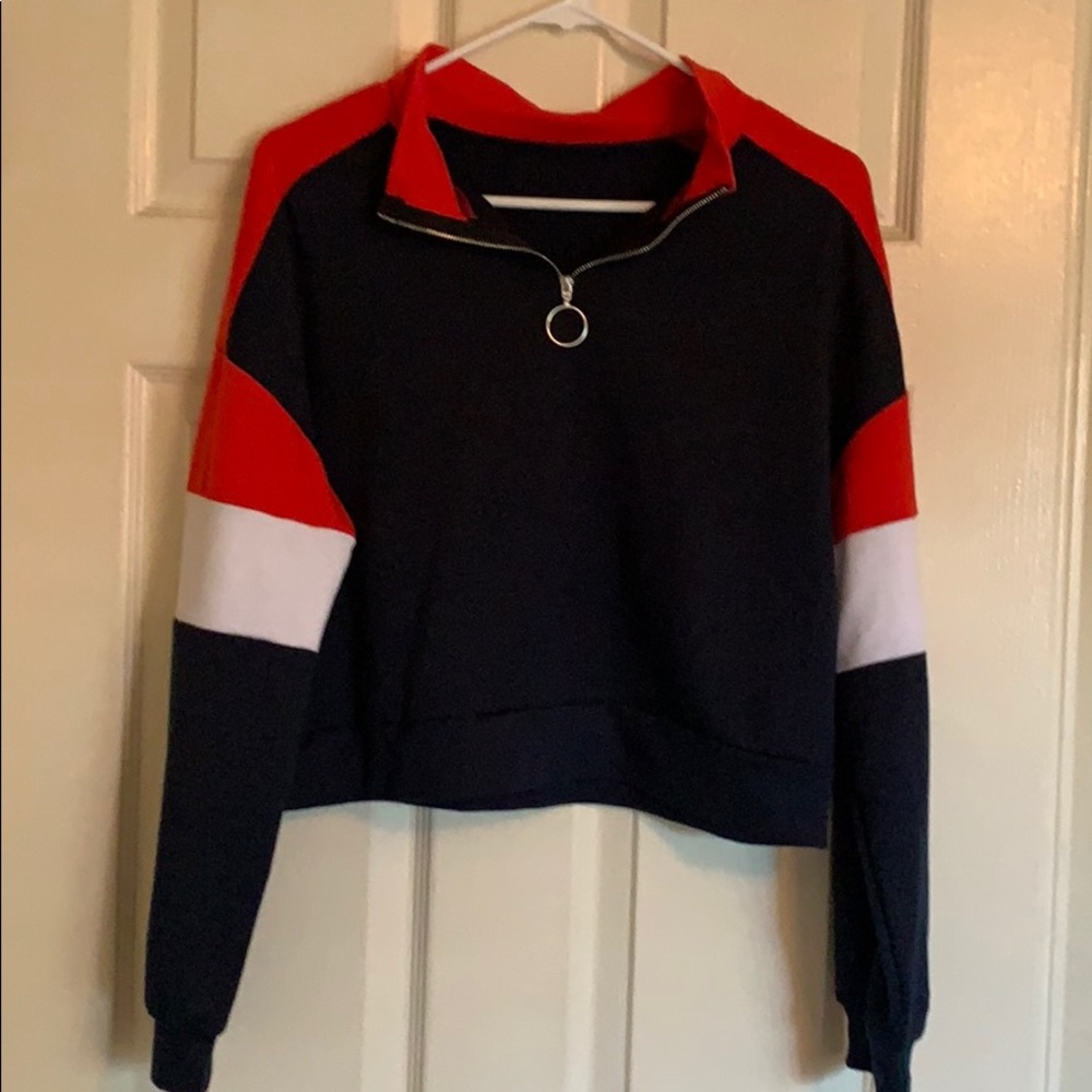 Crop sweater